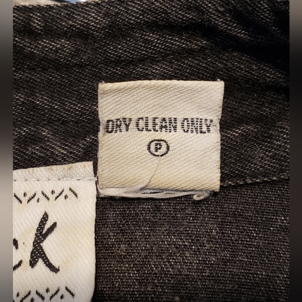 Flashback | Jackets Charcoal Embroidered Denim Jacket - Picture 10 of 10